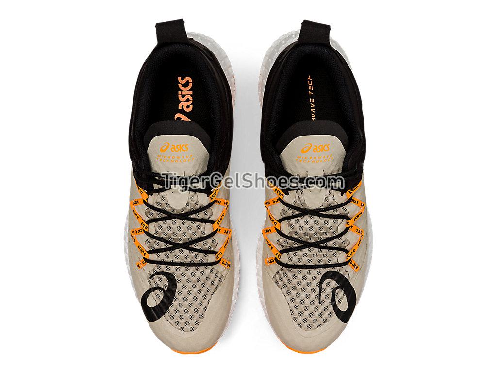 Asics MICROFLUX Putty/Black 1021A233-200 GEL Mens Womens Shoes