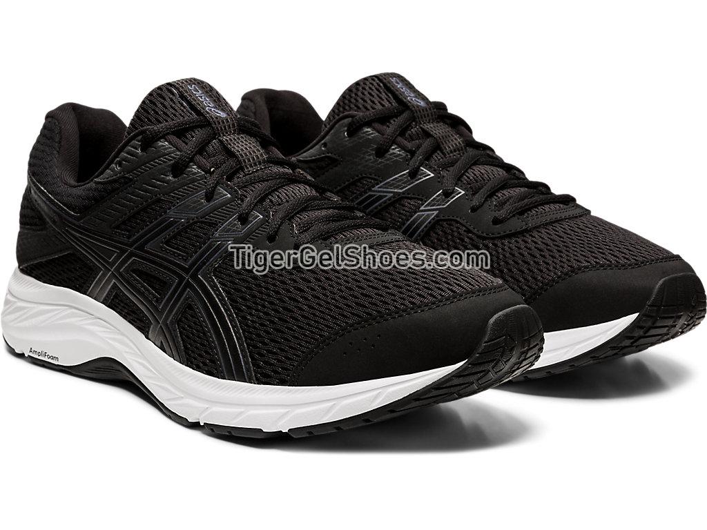 Asics GEL-CONTEND 6 Black/Carrier Grey 1011A667-001 Mens Running Shoes