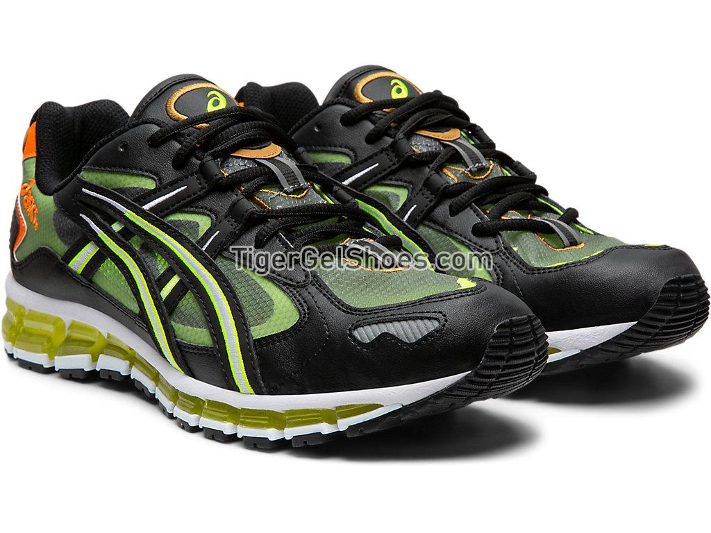 Asics GEL-KAYANO 5 360 Black/Safety Yellow 1021A196-001 GEL Mens Womens Shoes