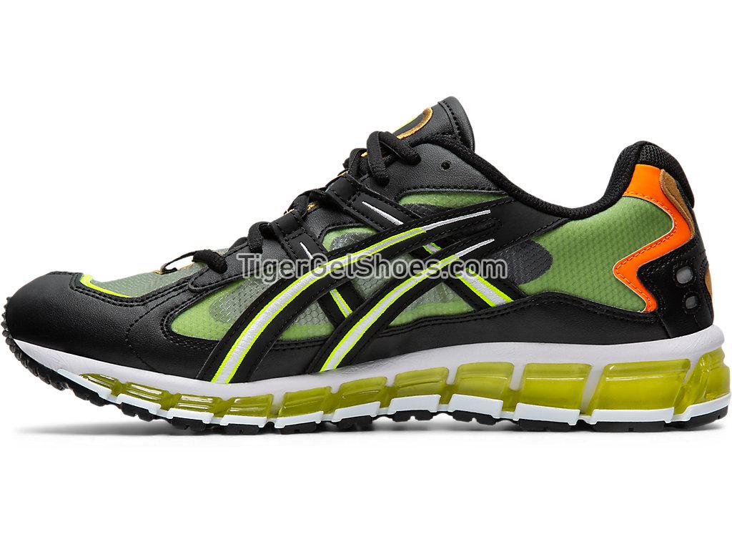 Asics GEL-KAYANO 5 360 Black/Safety Yellow 1021A196-001 GEL Mens Womens Shoes