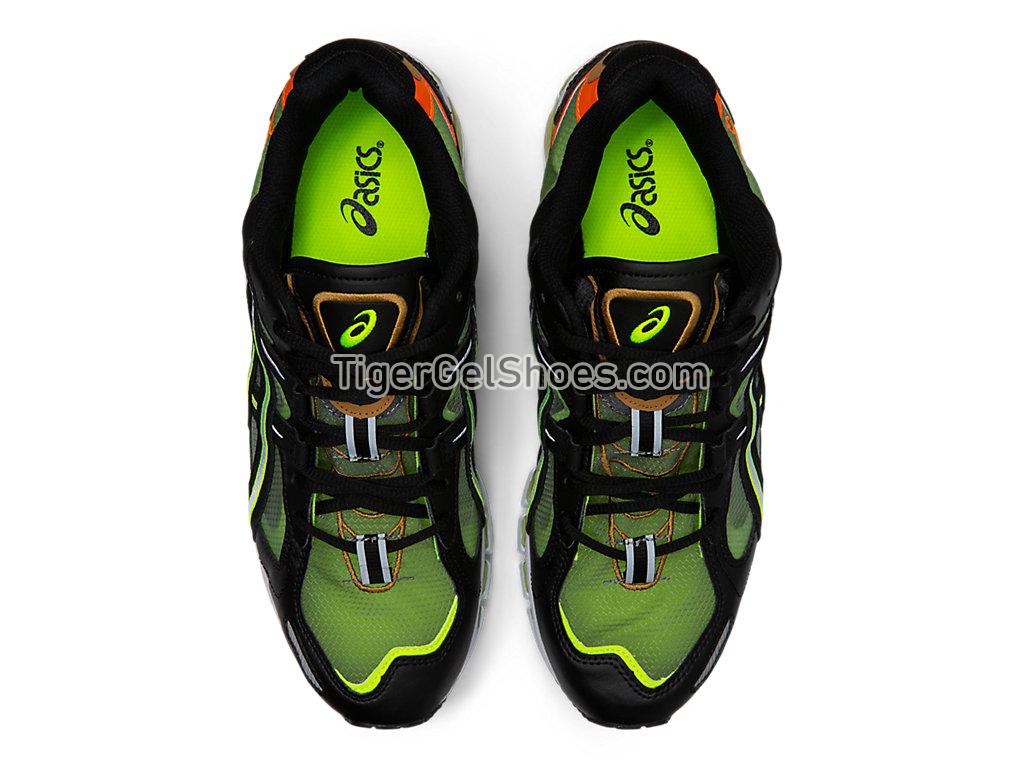 Asics GEL-KAYANO 5 360 Black/Safety Yellow 1021A196-001 GEL Mens Womens Shoes