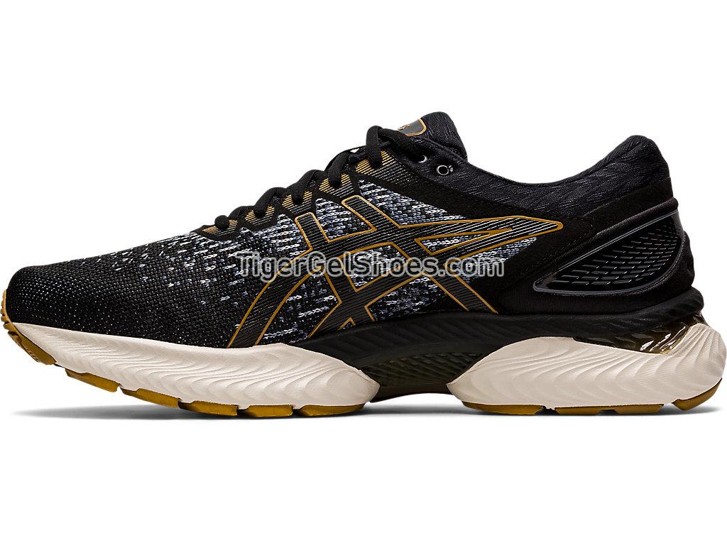 Asics GEL-NIMBUS 22 Knit Black/Black 1011A794-001 Mens Running Shoes