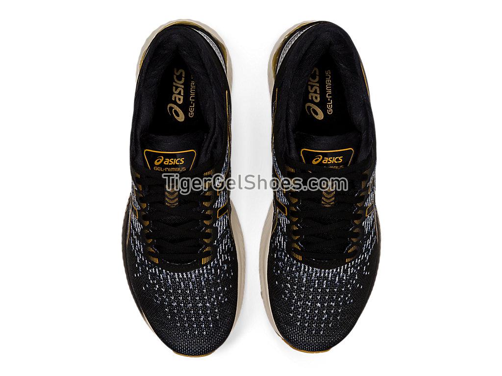 Asics GEL-NIMBUS 22 Knit Black/Black 1011A794-001 Mens Running Shoes