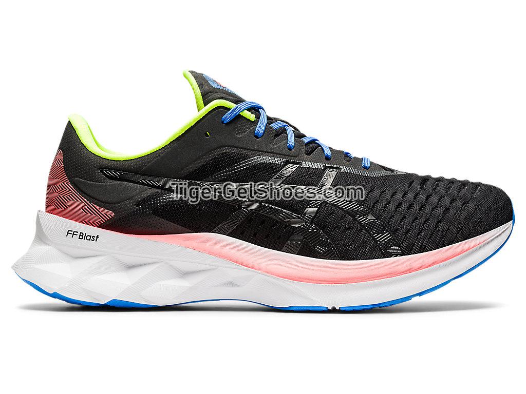 Asics NOVABLAST Black/Black 1011A681-001 Mens Running Shoes