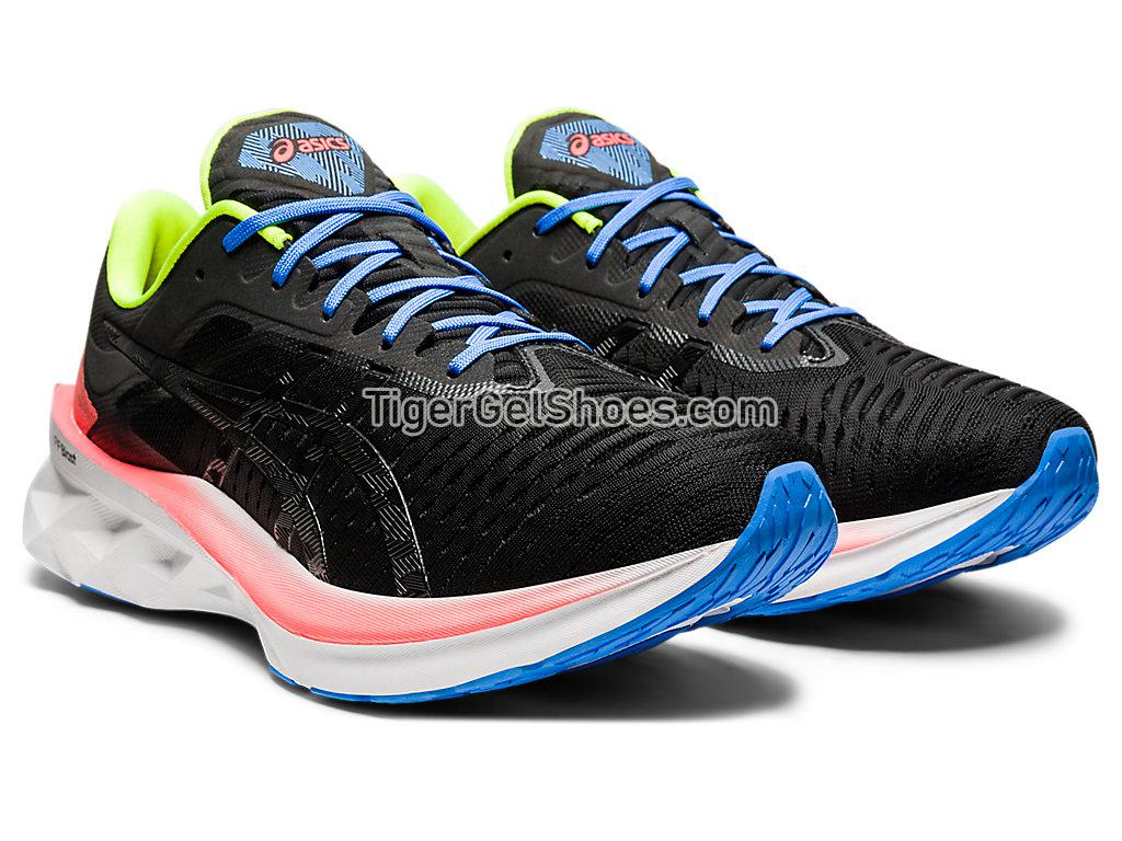 Asics NOVABLAST Black/Black 1011A681-001 Mens Running Shoes