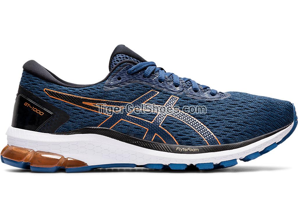 Asics GT-1000 9 (4E) Grand Shark/Pure Bronze 1011A873-401 Mens Running Shoes