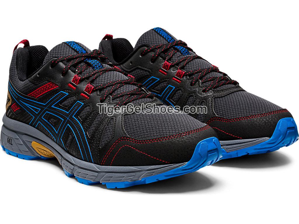 Asics GEL-VENTURE 7 Graphite Grey/Directoire Blue 1011A560-024 Mens Trail Running Shoes