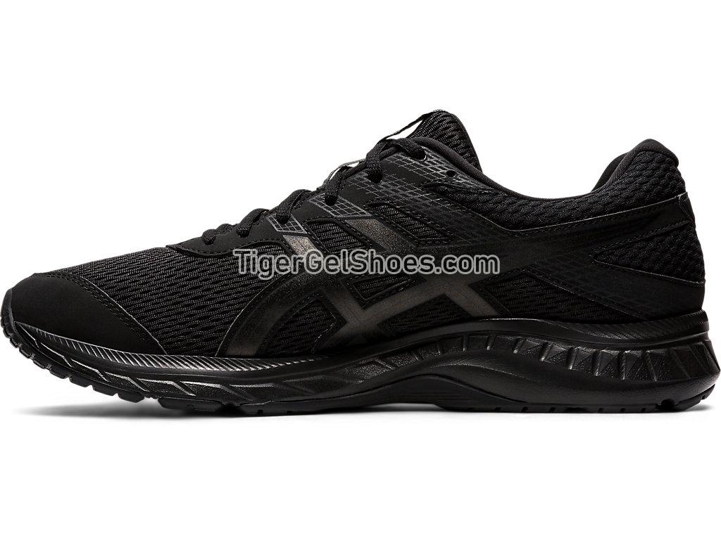 Asics GEL-CONTEND 6 Black/Black 1011A667-002 Mens Running Shoes
