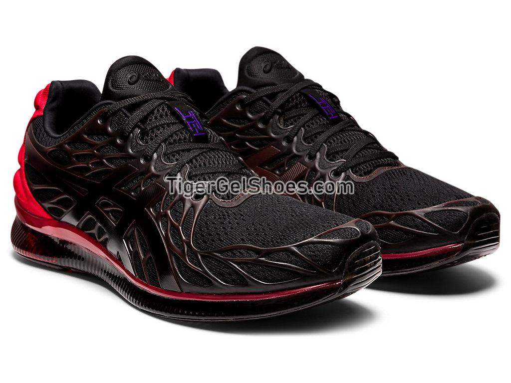 Asics GEL-QUANTUM INFINITY 2 Black/Classic Red 1021A187-001 GEL Mens Womens Shoes