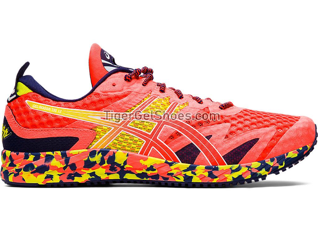 Asics GEL-NOOSA TRI 12 Flash Coral/Flash Coral 1011A673-700 Mens Running Shoes