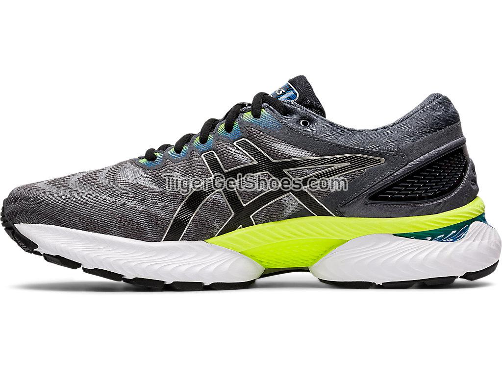 Asics GEL-NIMBUS 22 Piedmont Grey/Black 1011A680-022 Mens Running Shoes