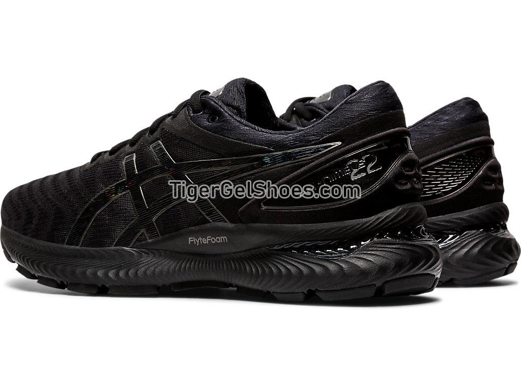Asics GEL-NIMBUS 22 Black/Black 1011A680-002 Mens Running Shoes