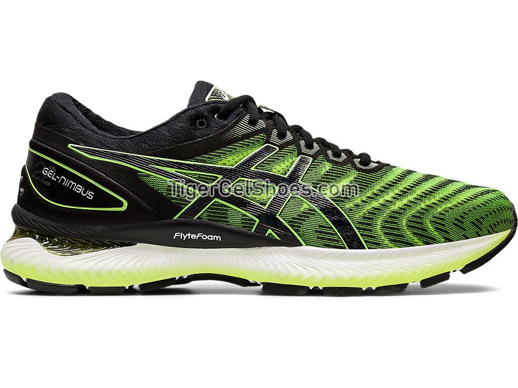 Asics GEL-NIMBUS 22 Safety Yellow/Black 1011A680-751 Mens Running Shoes