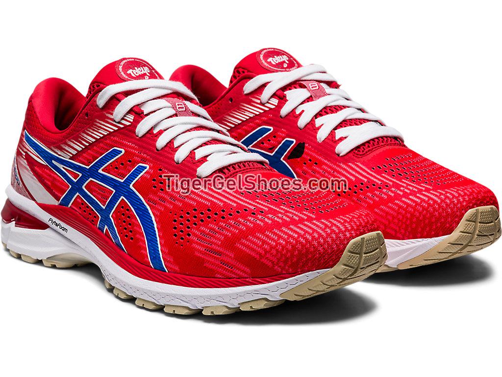 Asics GT-2000 8 Retro Tokyo Classic Red/Electric Blue 1011A773-600 Mens Running Shoes