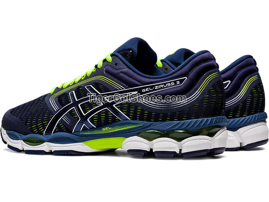 Asics GEL-ZIRUSS 3 Peacoat/Safety Yellow 1011A552-402 Mens Running Shoes
