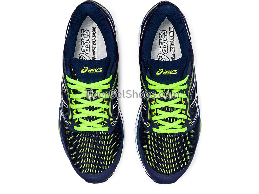 Asics GEL-ZIRUSS 3 Peacoat/Safety Yellow 1011A552-402 Mens Running Shoes