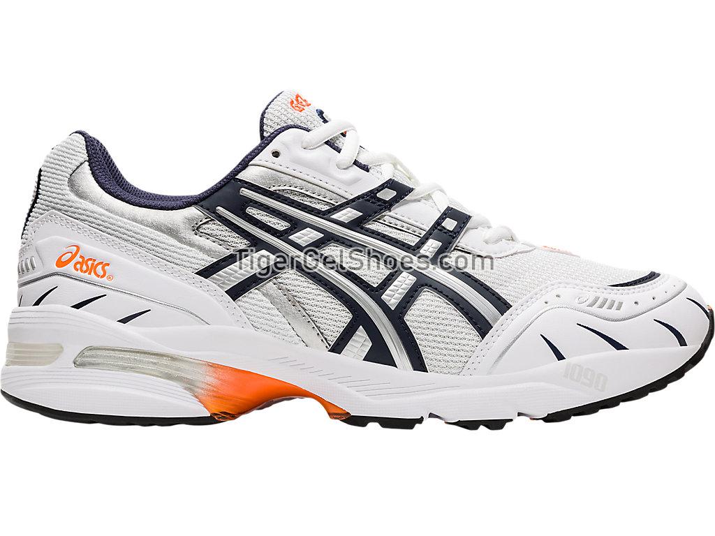 Asics GEL-1090 White/Midnight 1021A275-100 GEL Mens Womens Shoes