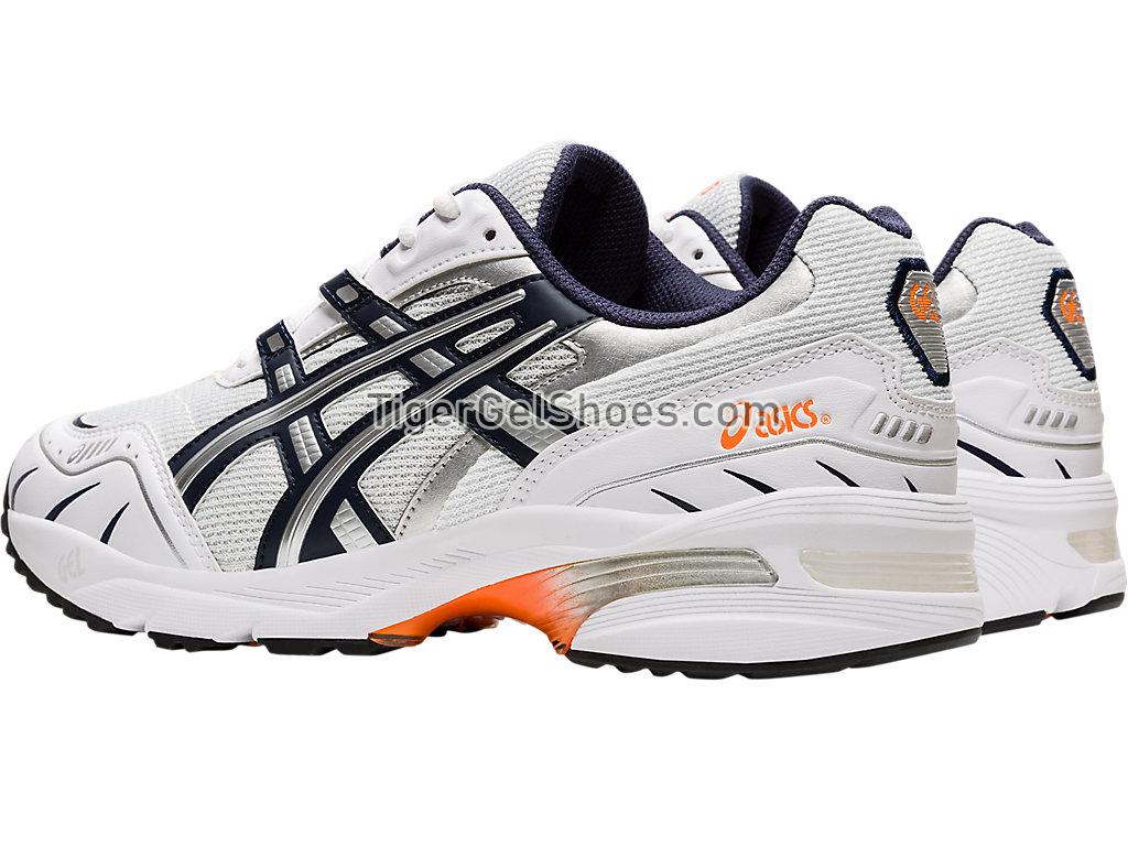 Asics GEL-1090 White/Midnight 1021A275-100 GEL Mens Womens Shoes