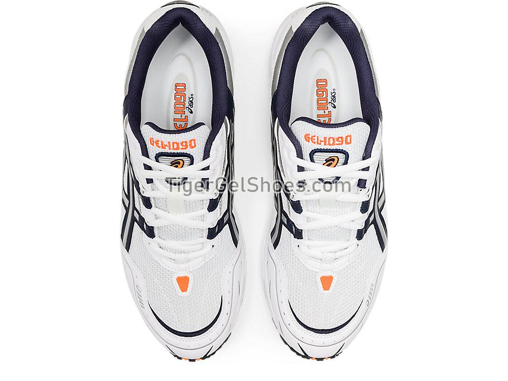 Asics GEL-1090 White/Midnight 1021A275-100 GEL Mens Womens Shoes