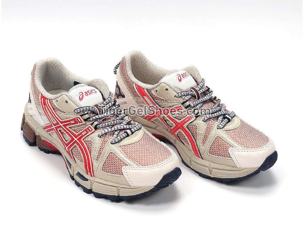 Asics GEL-KAHANA 8 Light Brown/Red 1011B109-200 Mens Womens Trail Running Shoes