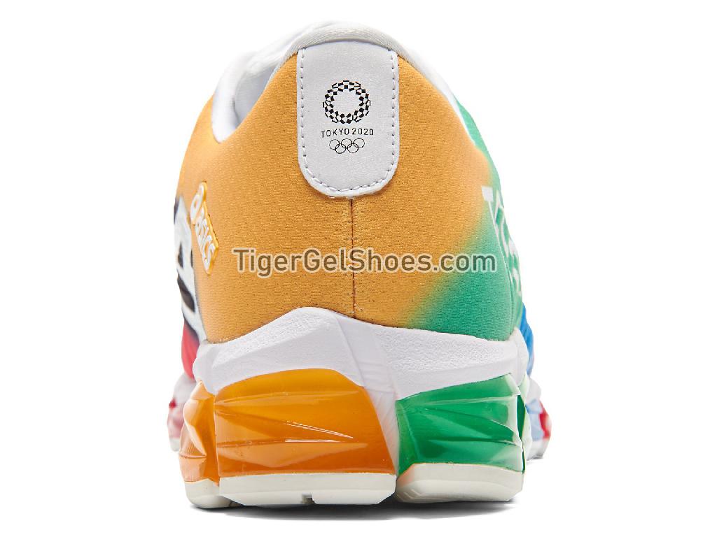 Asics GEL-QUANTUM 360 5 TOKYO 2020 Green/Red/Blue/Yellow/White 1021A246-960 Mens Running Shoes