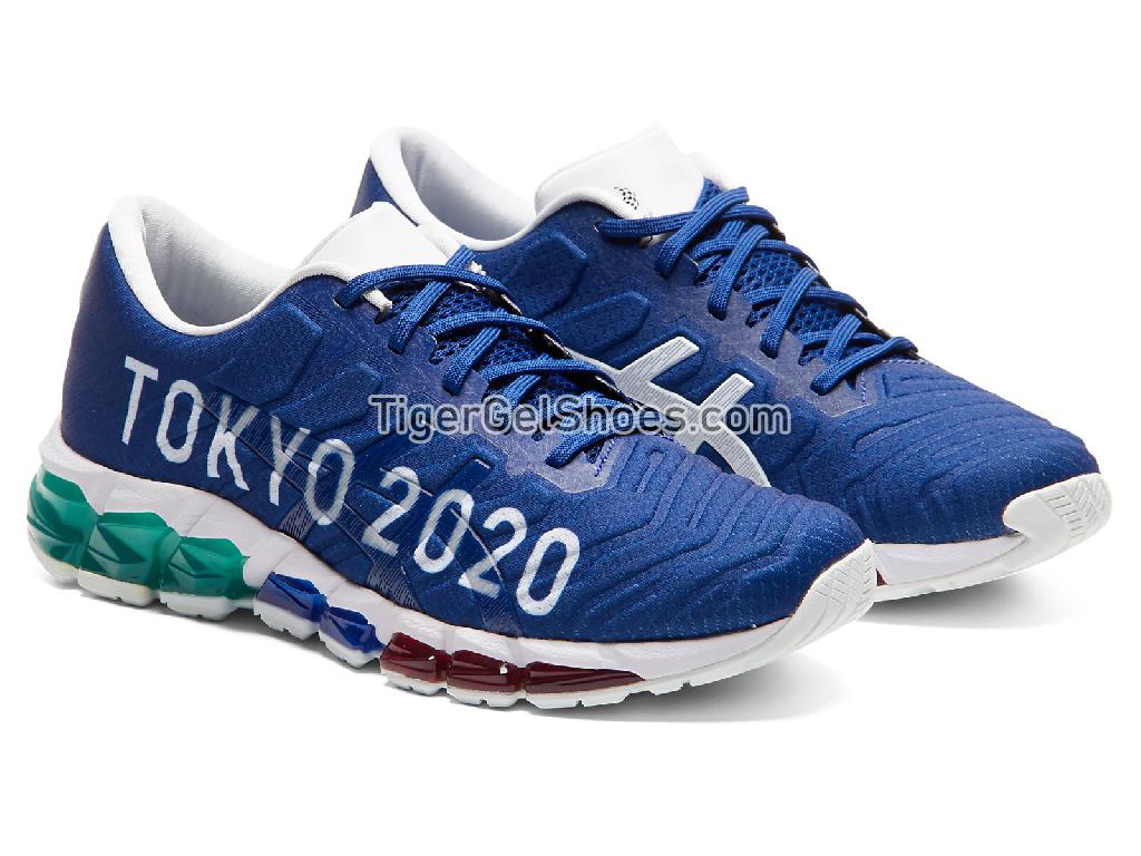 Asics GEL-QUANTUM 360 5 TOKYO 2020 Blue/Navy/White 1022A205-400 Mens Running Shoes