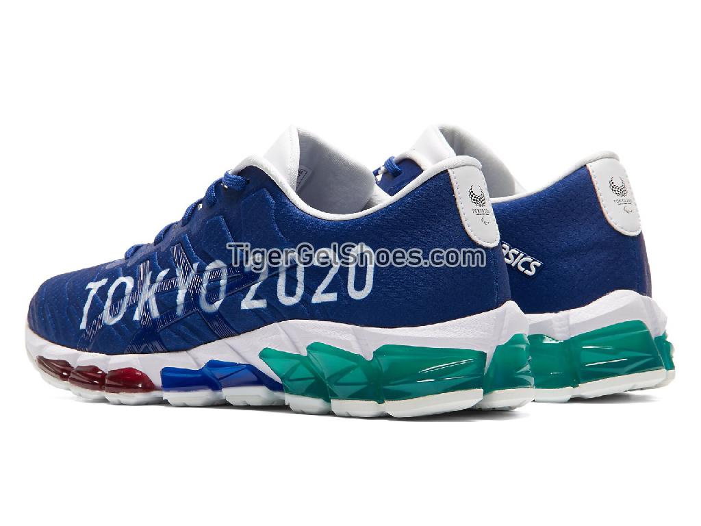 Asics GEL-QUANTUM 360 5 TOKYO 2020 Blue/Navy/White 1022A205-400 Mens Running Shoes
