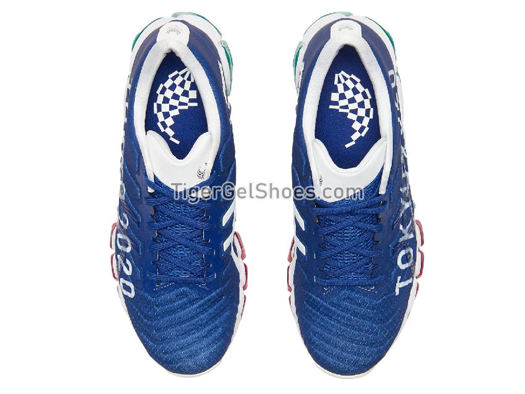 Asics GEL-QUANTUM 360 5 TOKYO 2020 Blue/Navy/White 1022A205-400 Mens Running Shoes