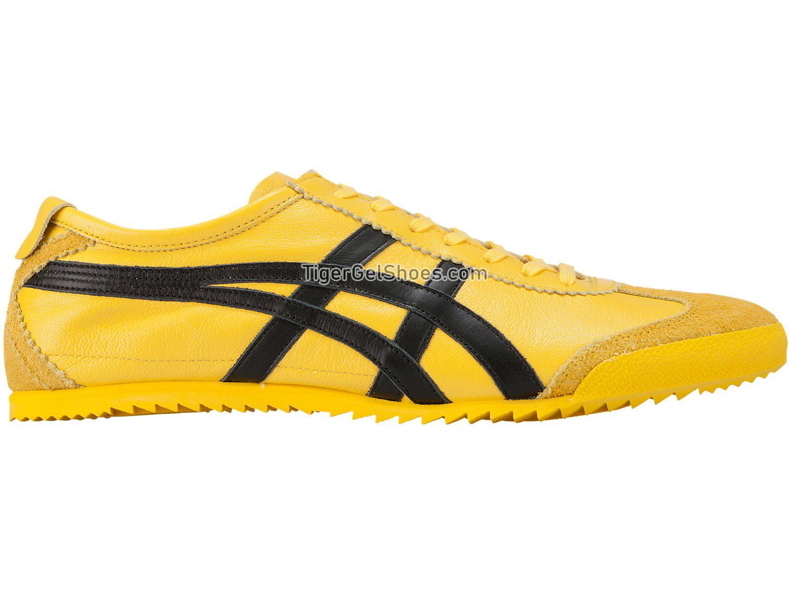 Onitsuka Tiger Mexico 66 Deluxe Tai-Chi Yellow/Black 1181A012-752 Mens Womens Shoes