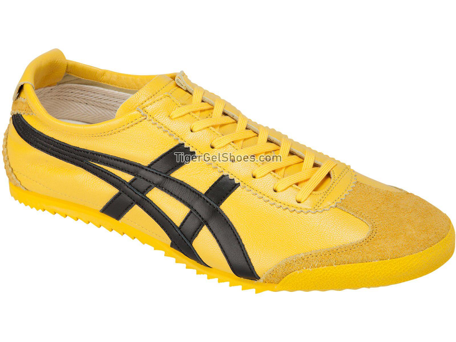 Onitsuka Tiger Mexico 66 Deluxe Tai-Chi Yellow/Black 1181A012-752 Mens Womens Shoes
