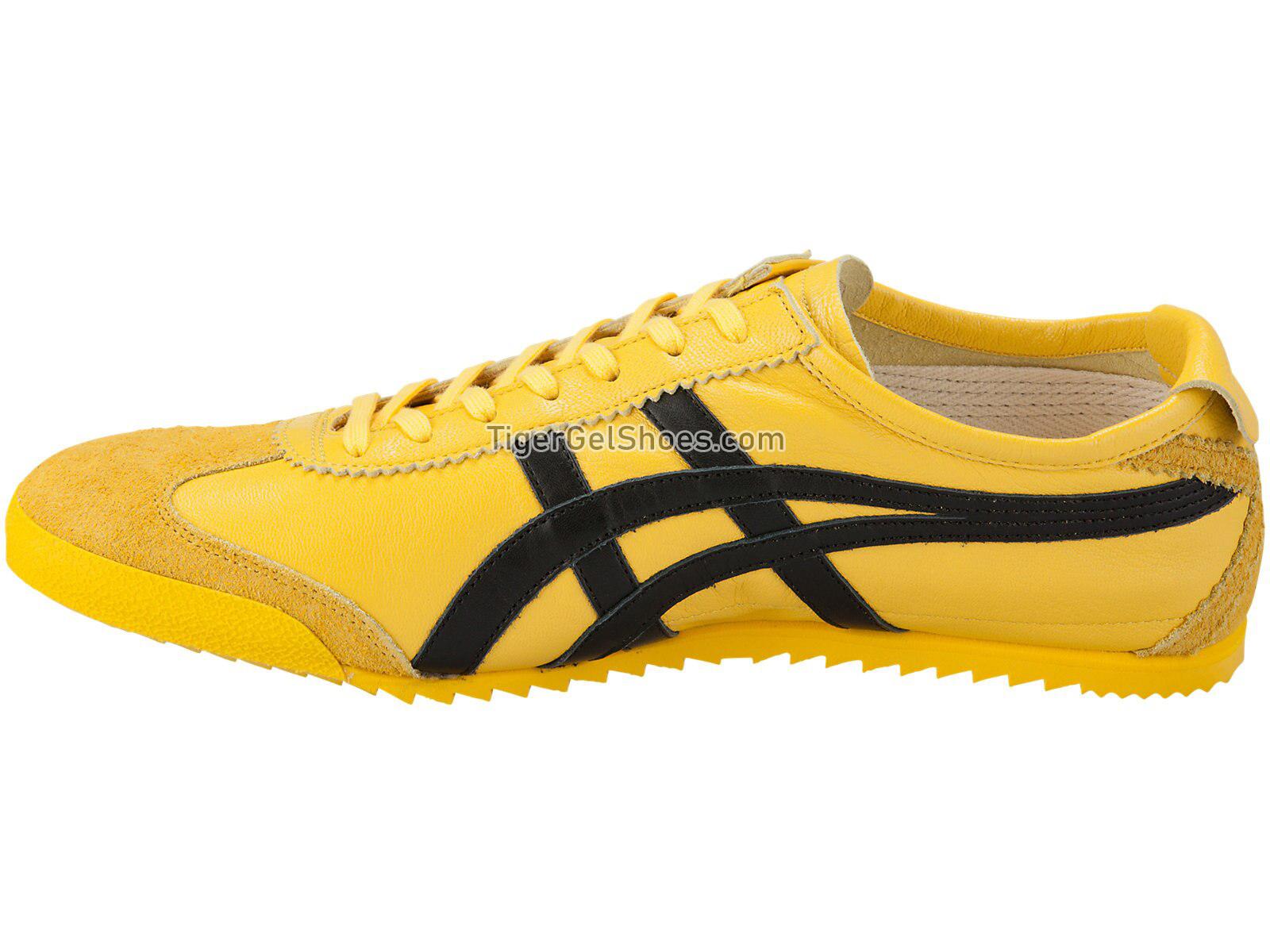 Onitsuka Tiger Mexico 66 Deluxe Tai-Chi Yellow/Black 1181A012-752 Mens Womens Shoes