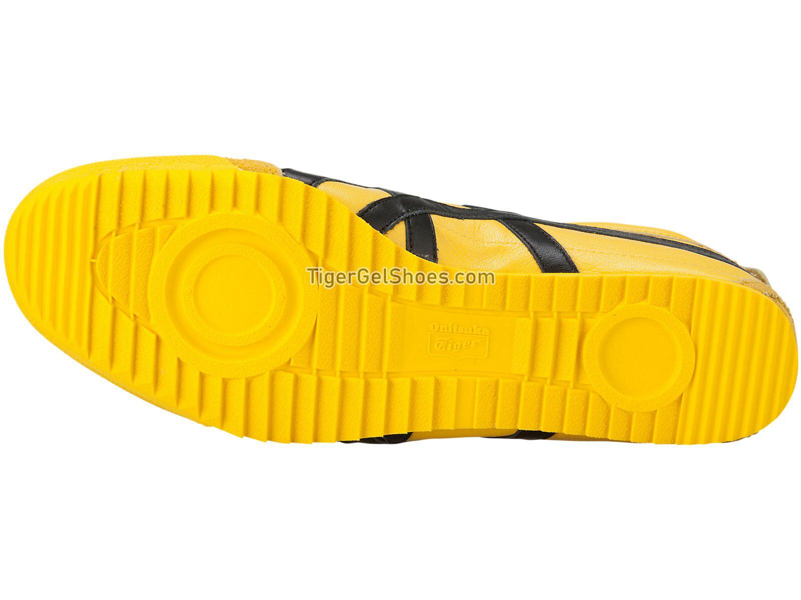 Onitsuka Tiger Mexico 66 Deluxe Tai-Chi Yellow/Black 1181A012-752 Mens Womens Shoes