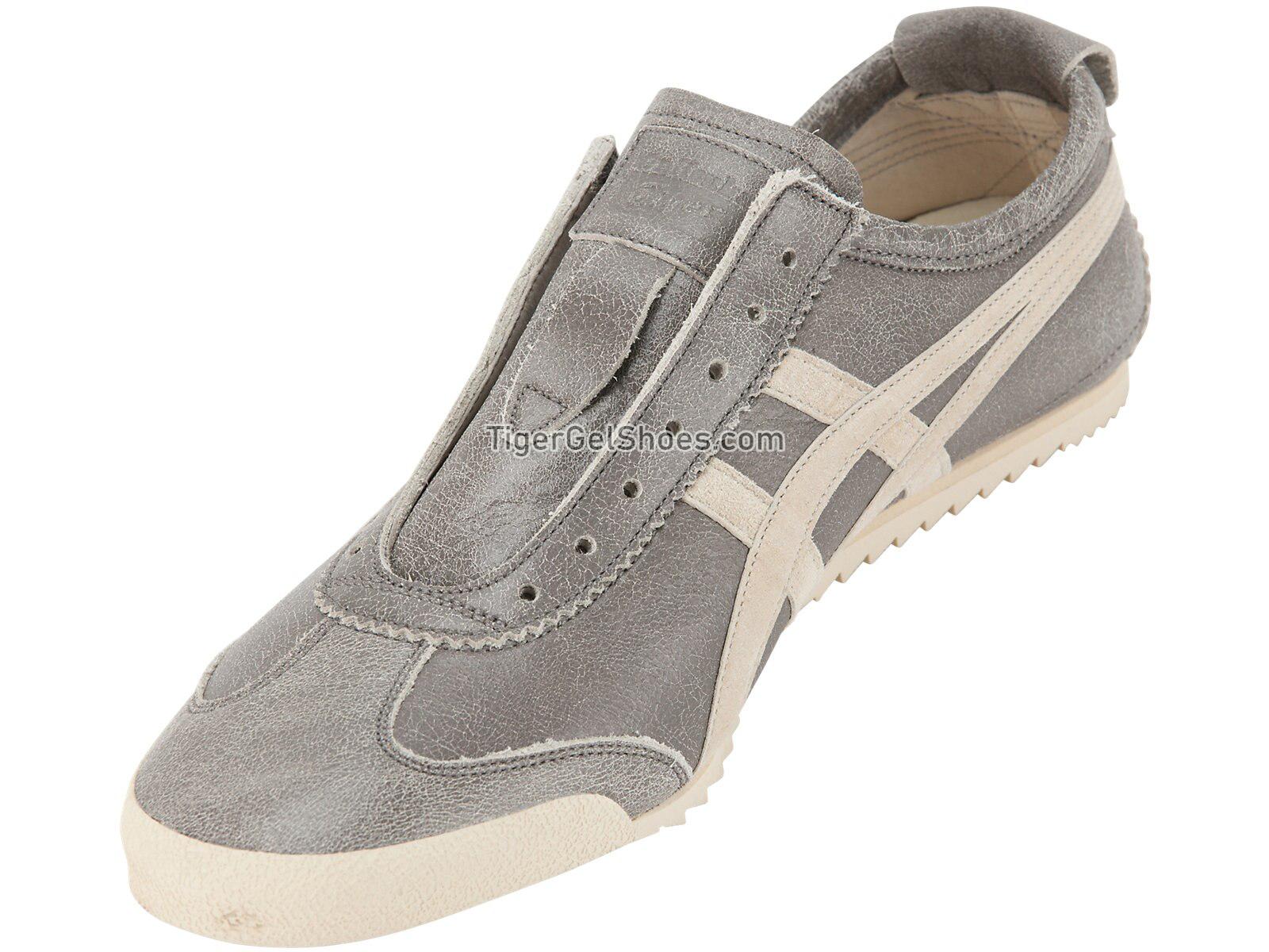 Onitsuka Tiger Mexico 66 SLIP-ON Deluxe Light Grey/Slight White THL504-1399 Mens Womens Shoes