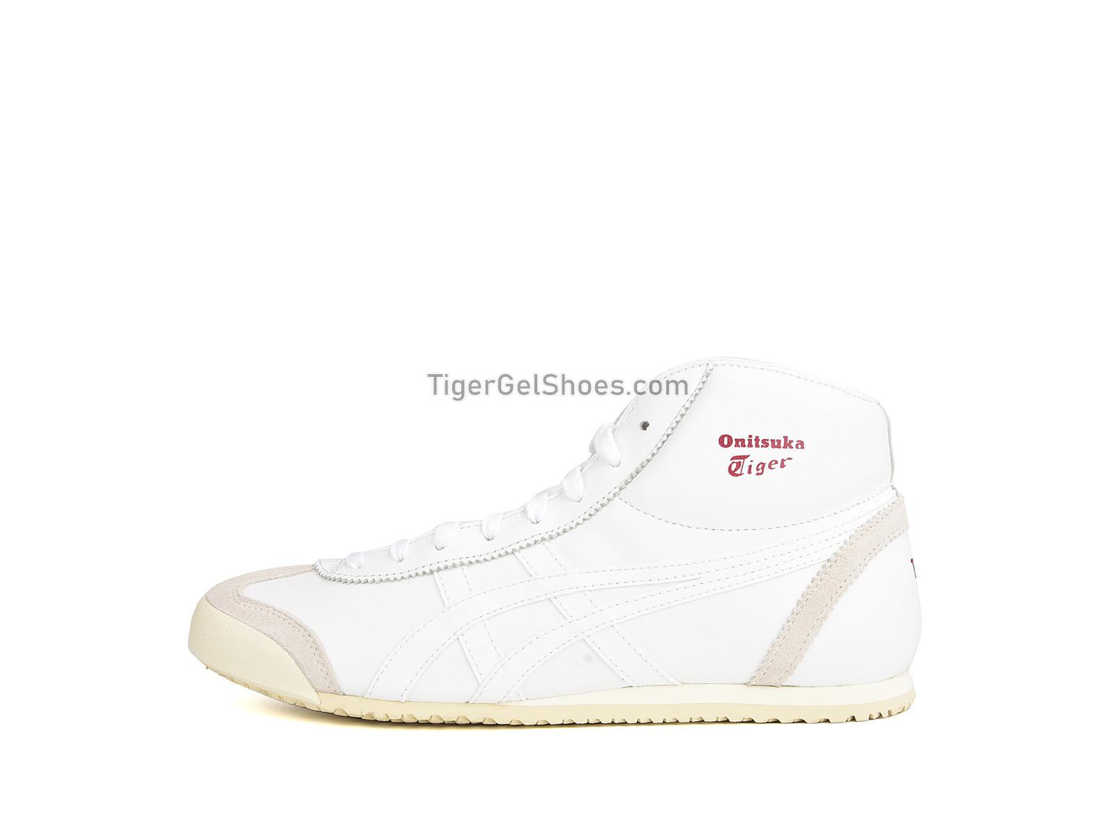 Onitsuka Tiger Mexico 66 Mid-Runner White/Birch HL328-0102 Mens Womens Shoes