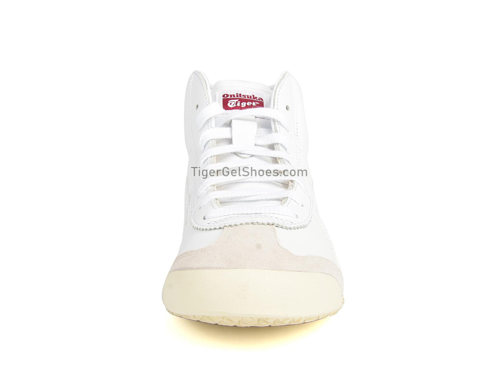 Onitsuka Tiger Mexico 66 Mid-Runner White/Birch HL328-0102 Mens Womens Shoes