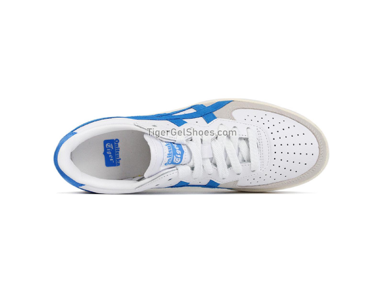 Onitsuka Tiger GSM White/Azul Blue 1182A076-103 Mens Womens Shoes