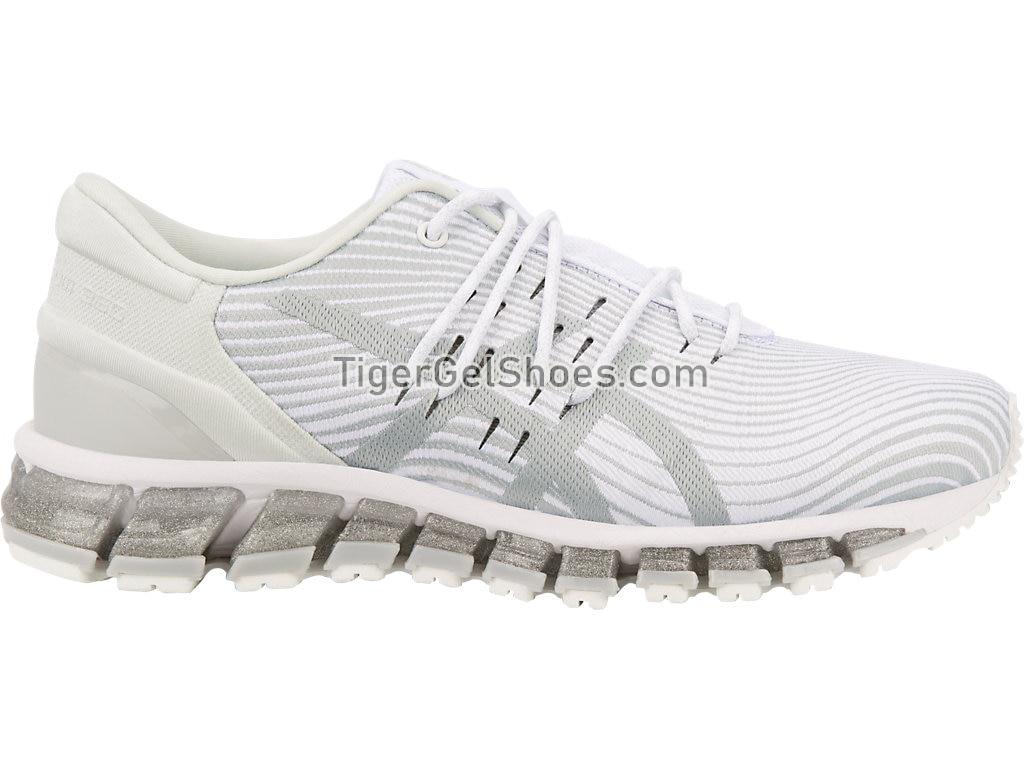 Asics GEL-Quantum 360 4 White/Mid Grey 1022A029-100 Womens Running Shoes