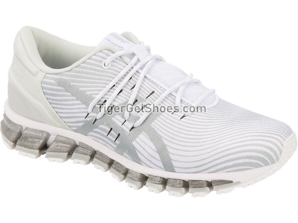 Asics GEL-Quantum 360 4 White/Mid Grey 1022A029-100 Womens Running Shoes