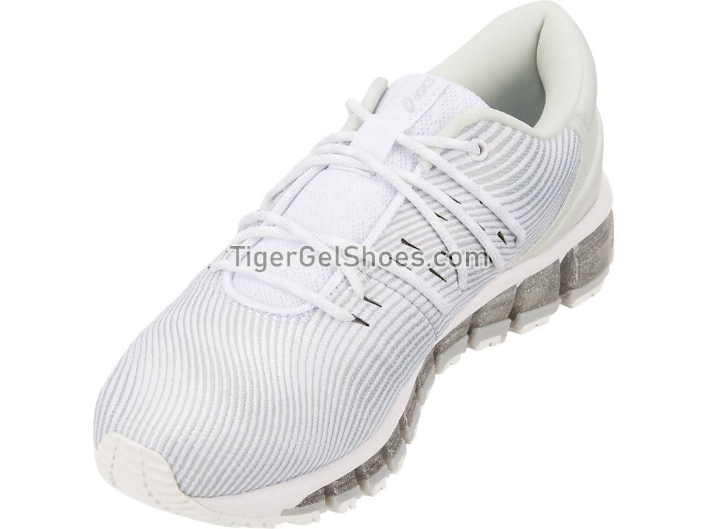 Asics GEL-Quantum 360 4 White/Mid Grey 1022A029-100 Womens Running Shoes