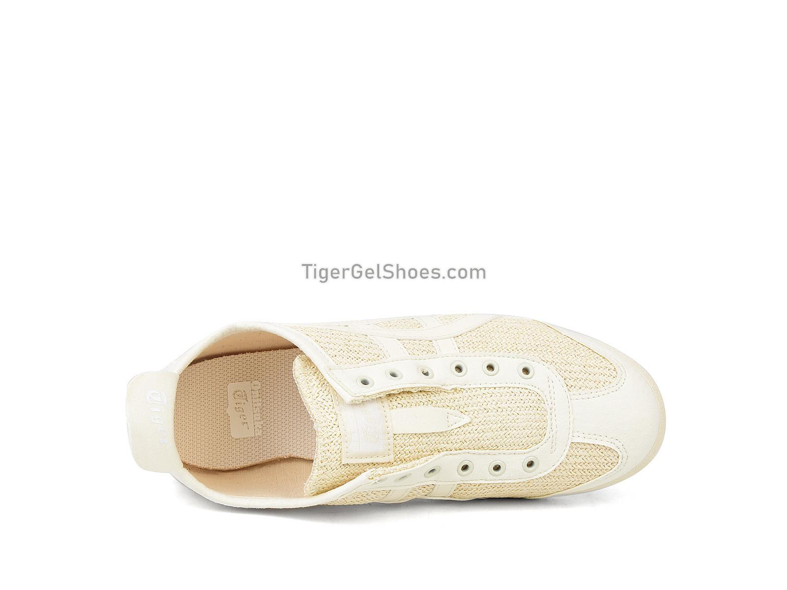 Onitsuka Tiger Mexico 66 SLIP-ON Cream/Cream 1182A046-101 Mens Womens Shoes