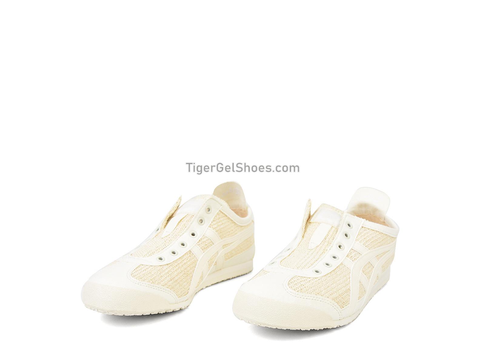 Onitsuka Tiger Mexico 66 SLIP-ON Cream/Cream 1182A046-101 Mens Womens Shoes