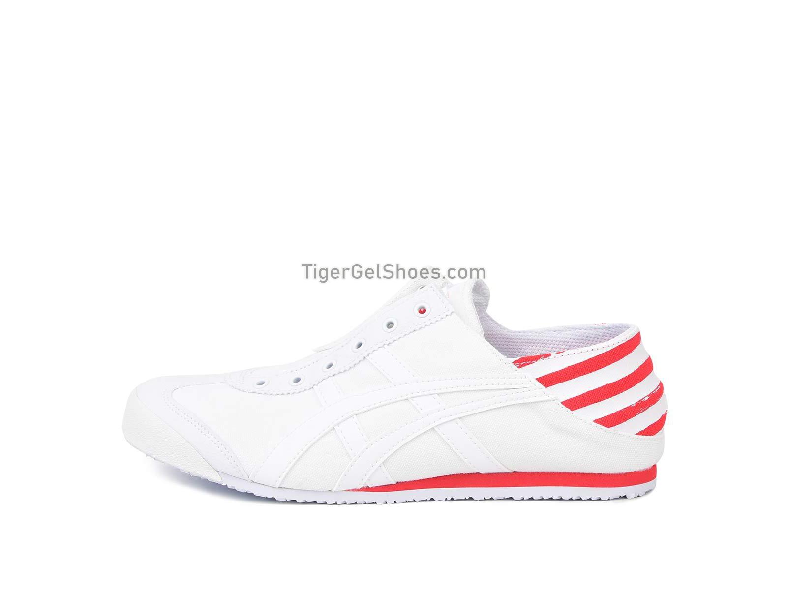 Onitsuka Tiger Mexico 66 PARATY White/Red Red 1183A339-101 Mens Womens Shoes