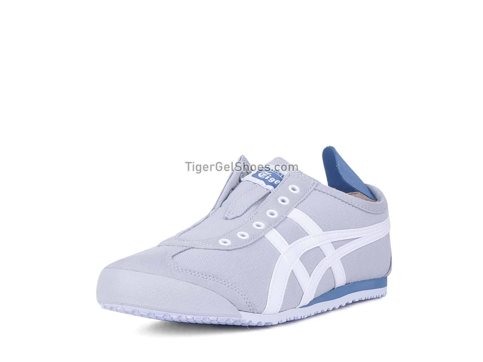Onitsuka Tiger Mexico 66 SLIP-ON Mid Grey/White 1183A360-020 Mens Womens Shoes