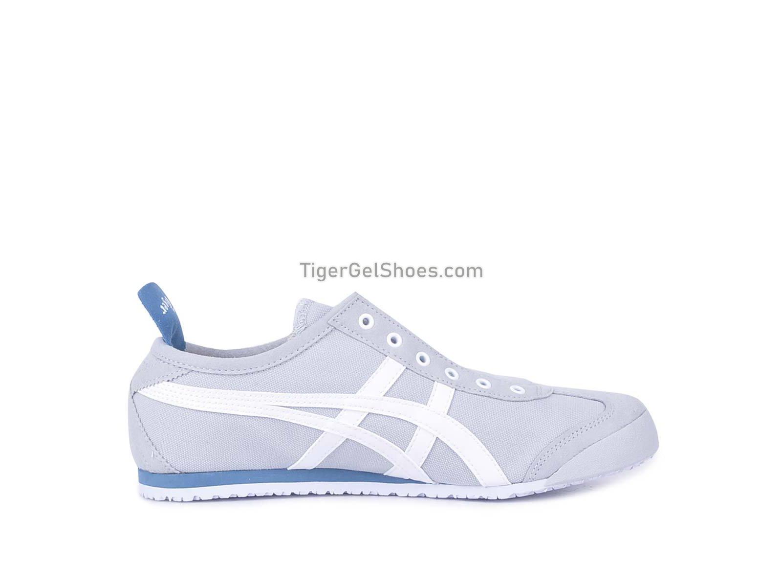 Onitsuka Tiger Mexico 66 SLIP-ON Mid Grey/White 1183A360-020 Mens Womens Shoes