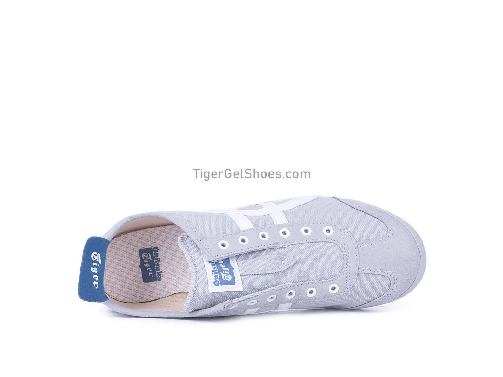 Onitsuka Tiger Mexico 66 SLIP-ON Mid Grey/White 1183A360-020 Mens Womens Shoes