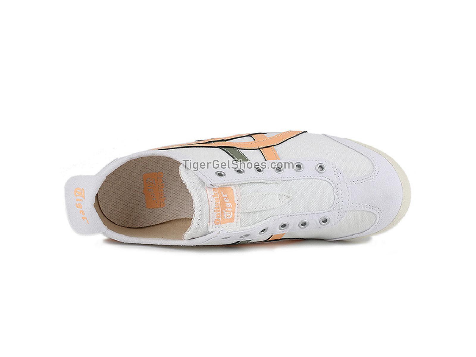 Onitsuka Tiger Mexico 66 SLIP-ON WHITE/SUMMER DUNE 1183A360-106 Mens Womens Shoes