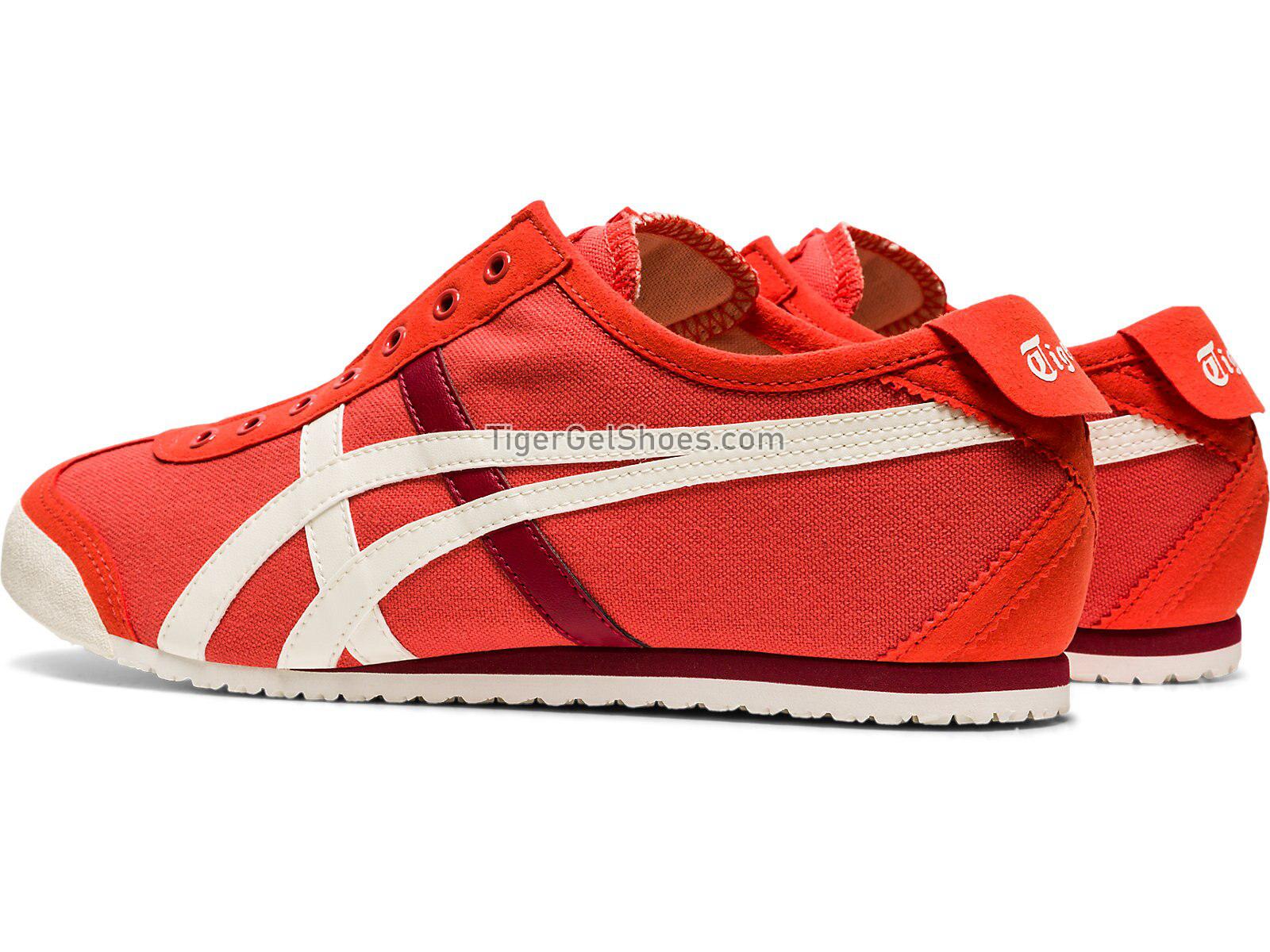 Onitsuka Tiger Mexico 66 SLIP-ON Red Snapper/Birch 1183A360-601 Mens Womens Shoes