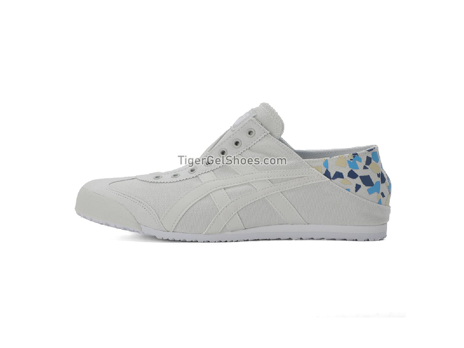 Onitsuka Tiger Mexico 66 SLIP-ON GLACIER GREY/GLACIER GREY 1183A388-020 Mens Womens Shoes
