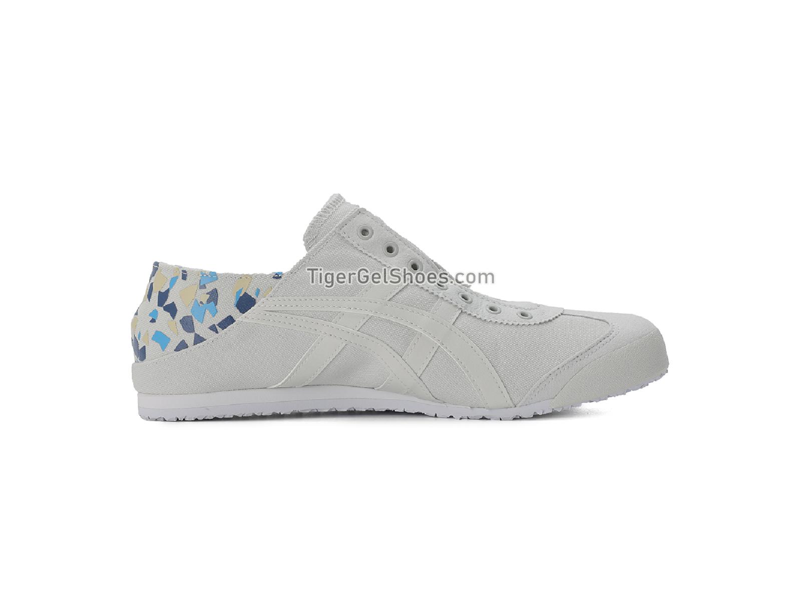 Onitsuka Tiger Mexico 66 SLIP-ON GLACIER GREY/GLACIER GREY 1183A388-020 Mens Womens Shoes