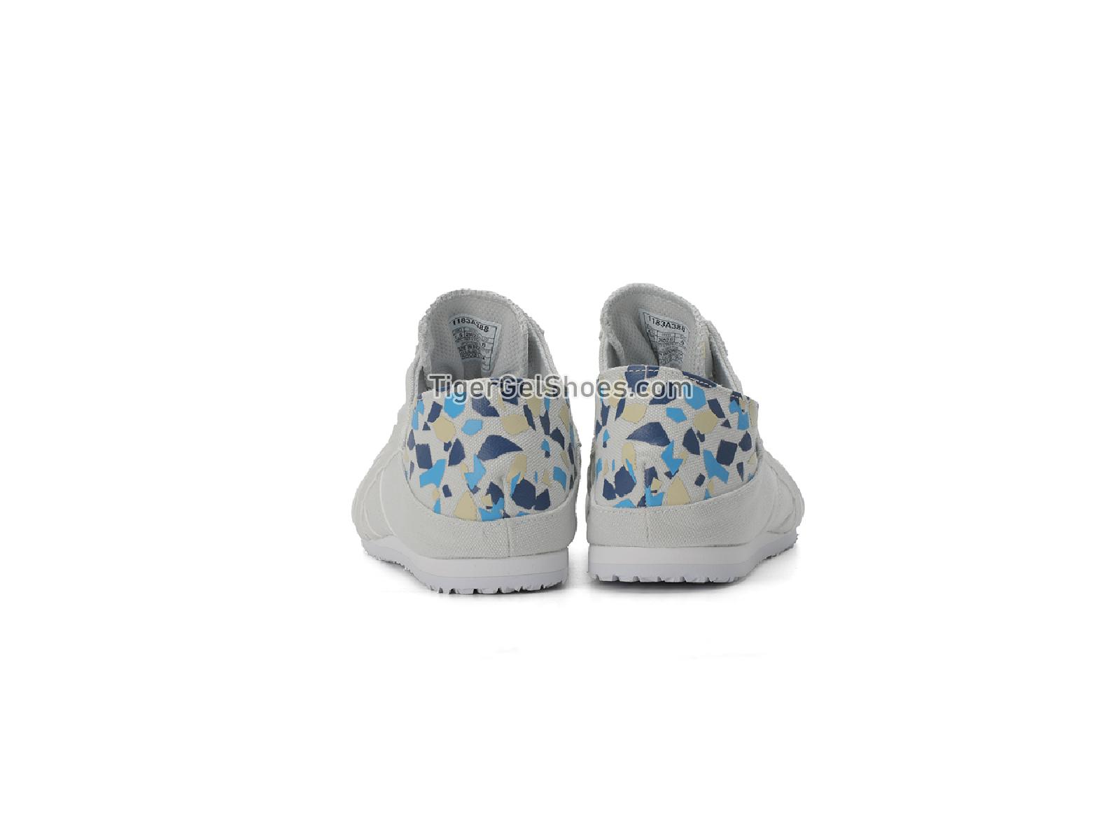 Onitsuka Tiger Mexico 66 SLIP-ON GLACIER GREY/GLACIER GREY 1183A388-020 Mens Womens Shoes
